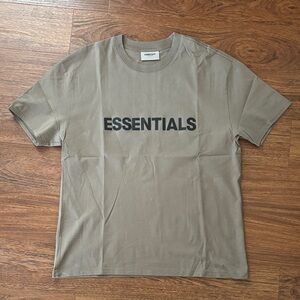 Essentials Men's Taupe Short Sleeve Tee